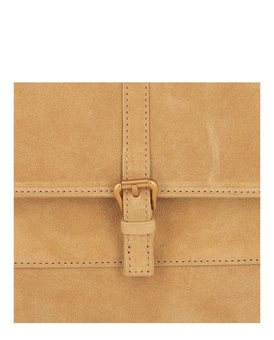 By Far Miranda Suede Shoulder Bag