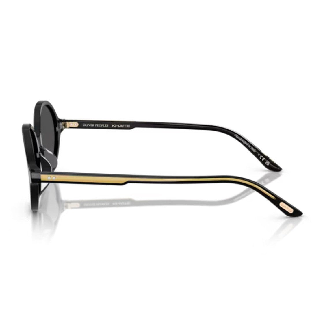 Oliver Peoples Black Collezione Khaite Ov5574su-2000C Acetate Oval Sunglasses