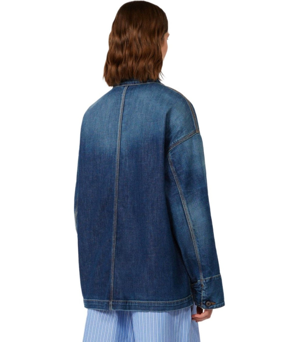 Max Mara Aligi Blue Denim Jacket