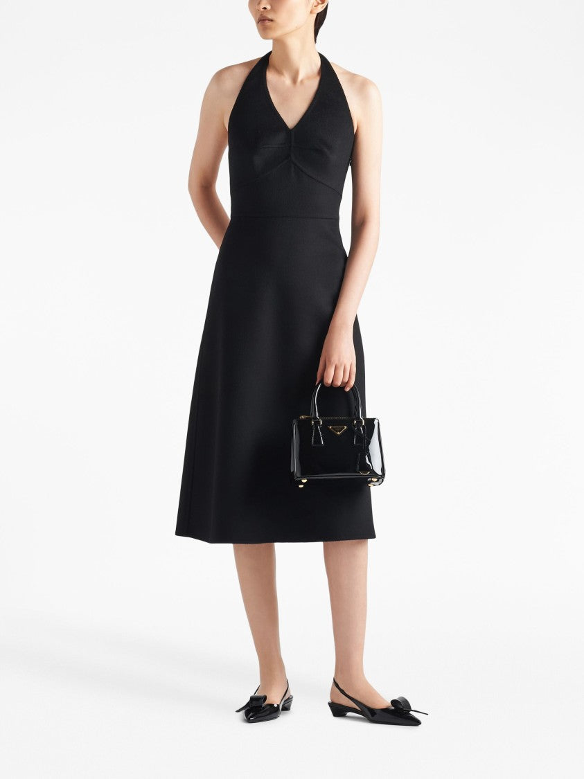 Prada Black Galleria Mini Patent Leather Bag