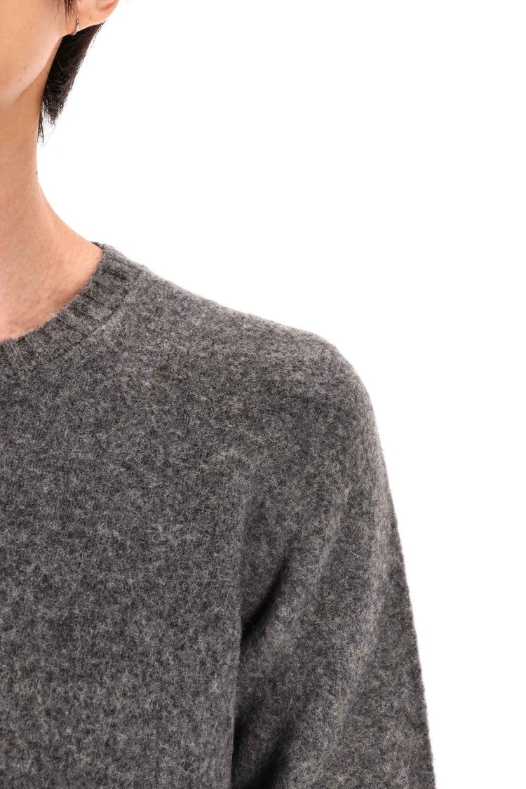 Drumohr Brushed Wool Crewneck Sweater