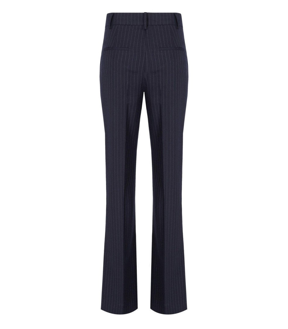 Essentiel Antwerp Invade Navy Blue Flared Pants