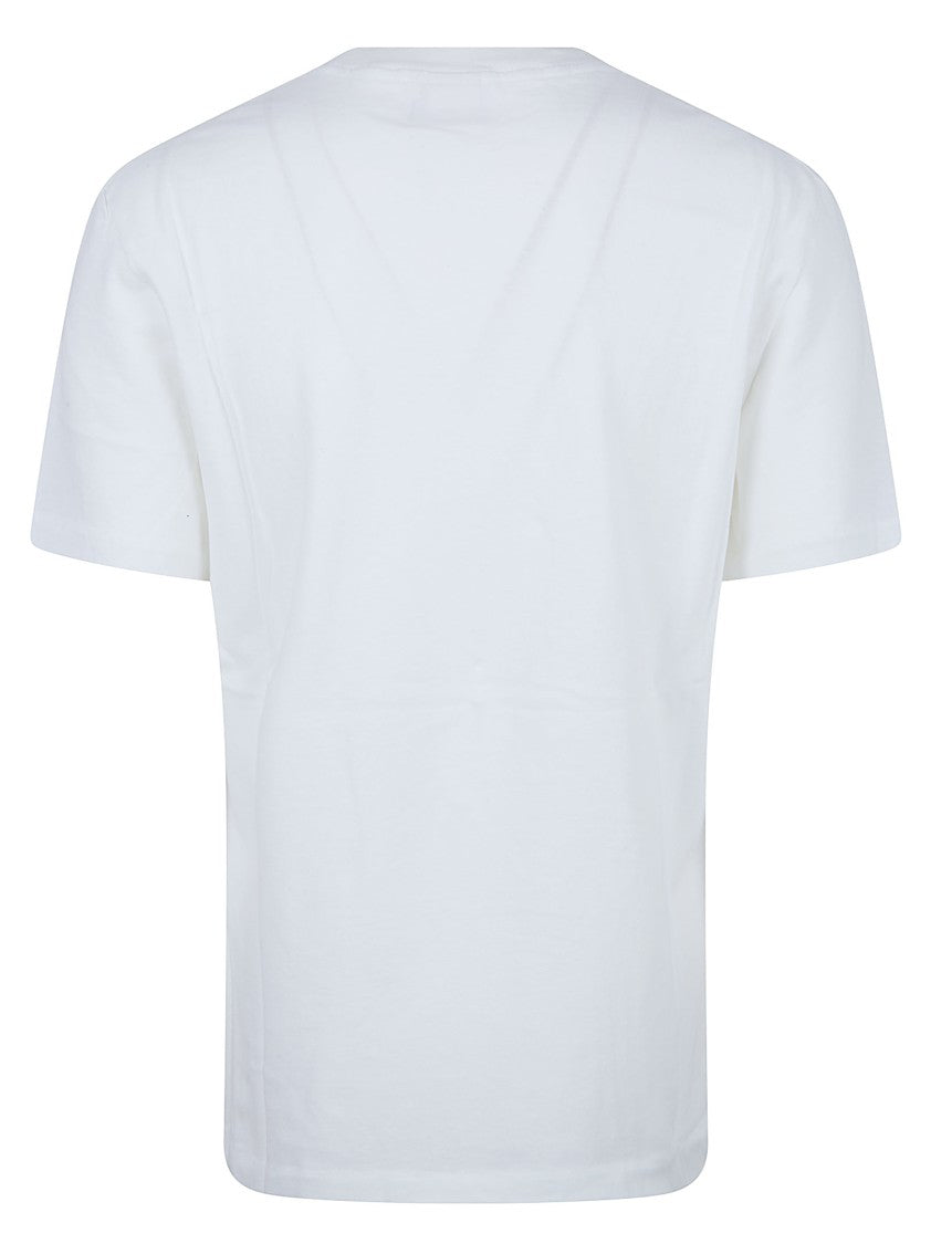 Chloé Organic Cotton Crew Neck T-Shirt With Faded Horse Print