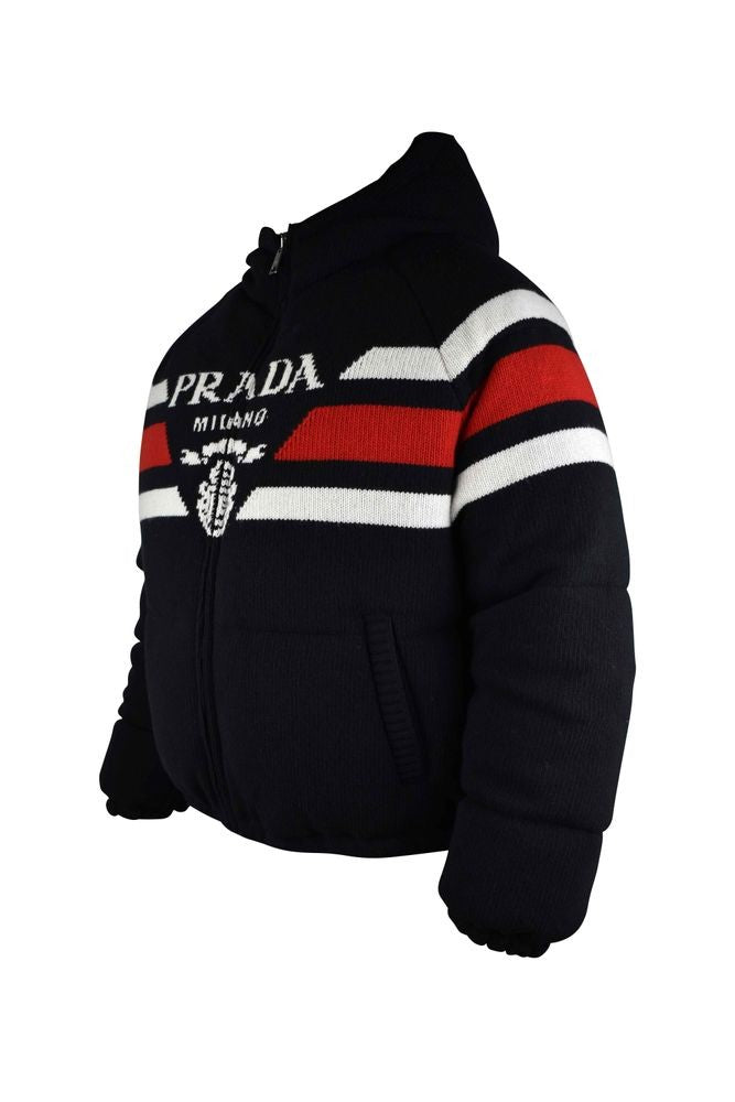 Prada Padded Wool And Cashmere Down Jacket