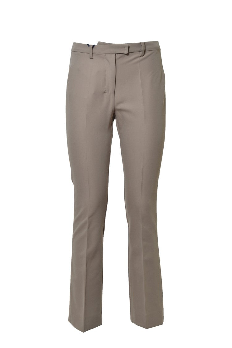 Max Mara Beige Cotton And Viscose Fairy Pants