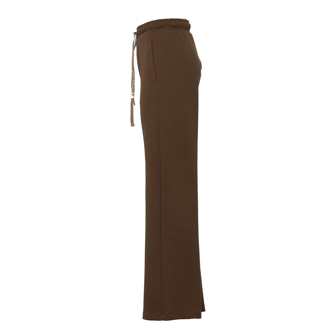 Max Mara Bali Double Cotton Jersey Wide-Leg Pants