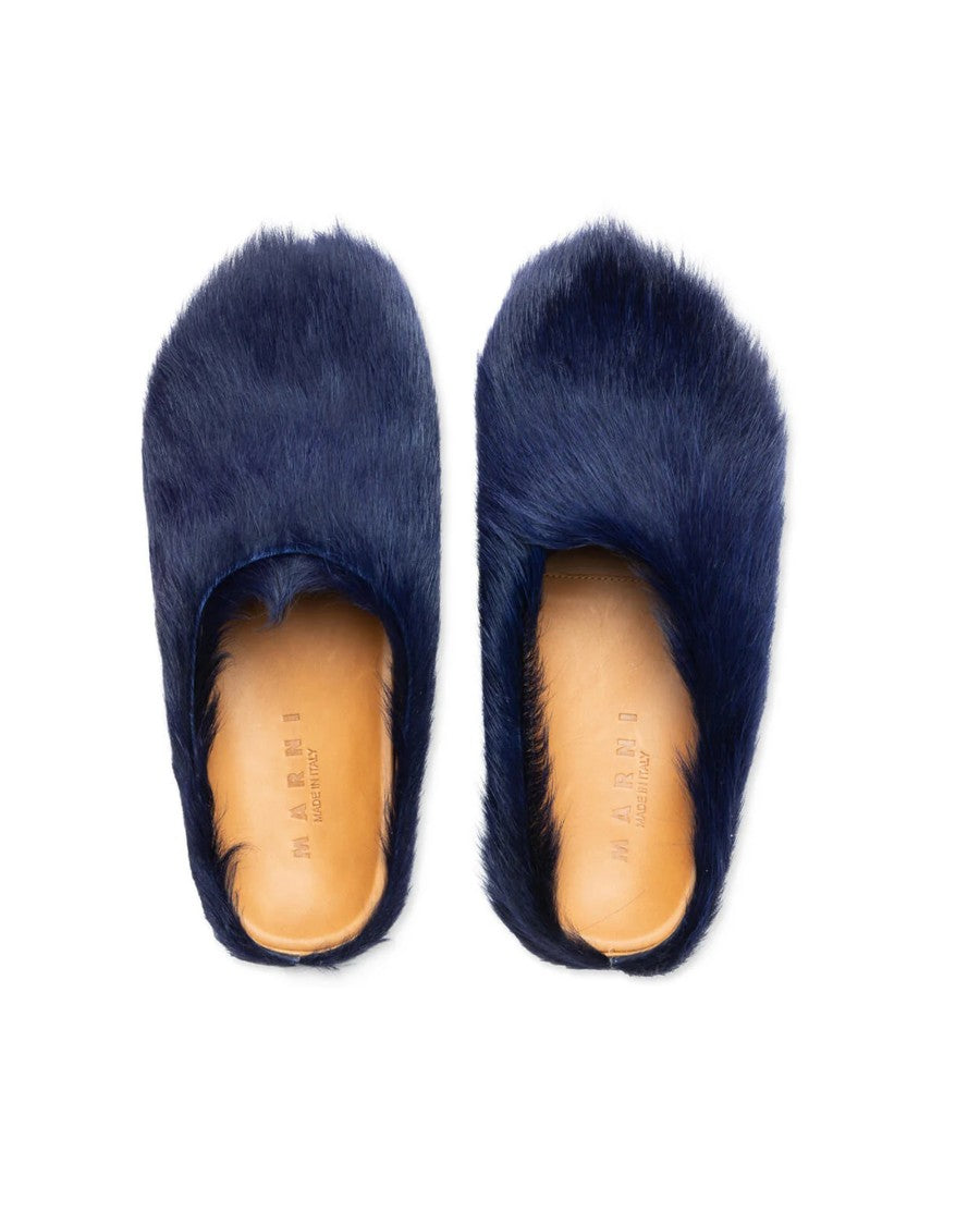 Marni Eclipse Fussbett Cavallino Rubber Slippers
