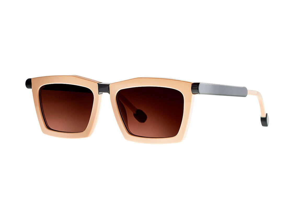 Theo Soleo Square Frame Acetate Sunglasses
