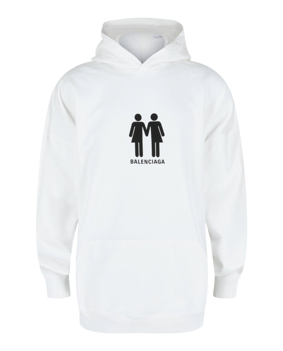 Balenciaga 2022  Pride Graphic Print Hoodie
