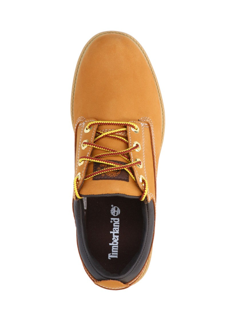 Timberland Brown Classic Leather Lug Sole Flats