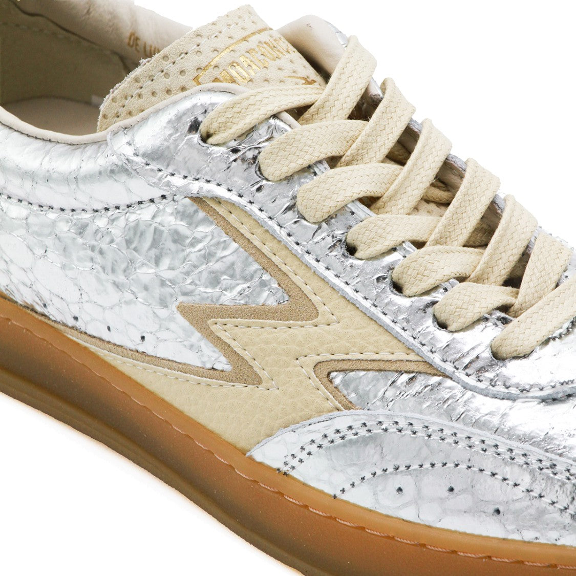 Moaconcept Silver Leather Club Sneakers
