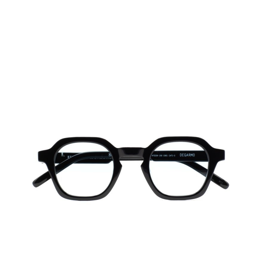 Kaleos Degarmo Bold Geometric Black Eyeglasses With Modern Aesthetic
