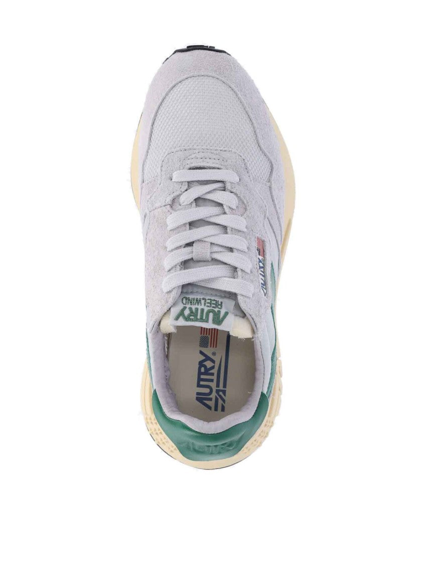 Autry Vapor Reelwind Low Suede Nylon Sneakers