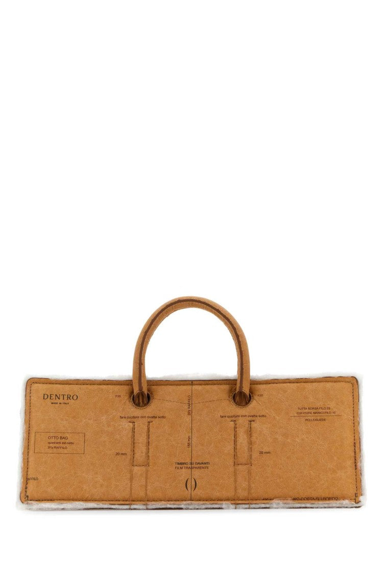 Dentro Printed Paper Otto Paper Handbag