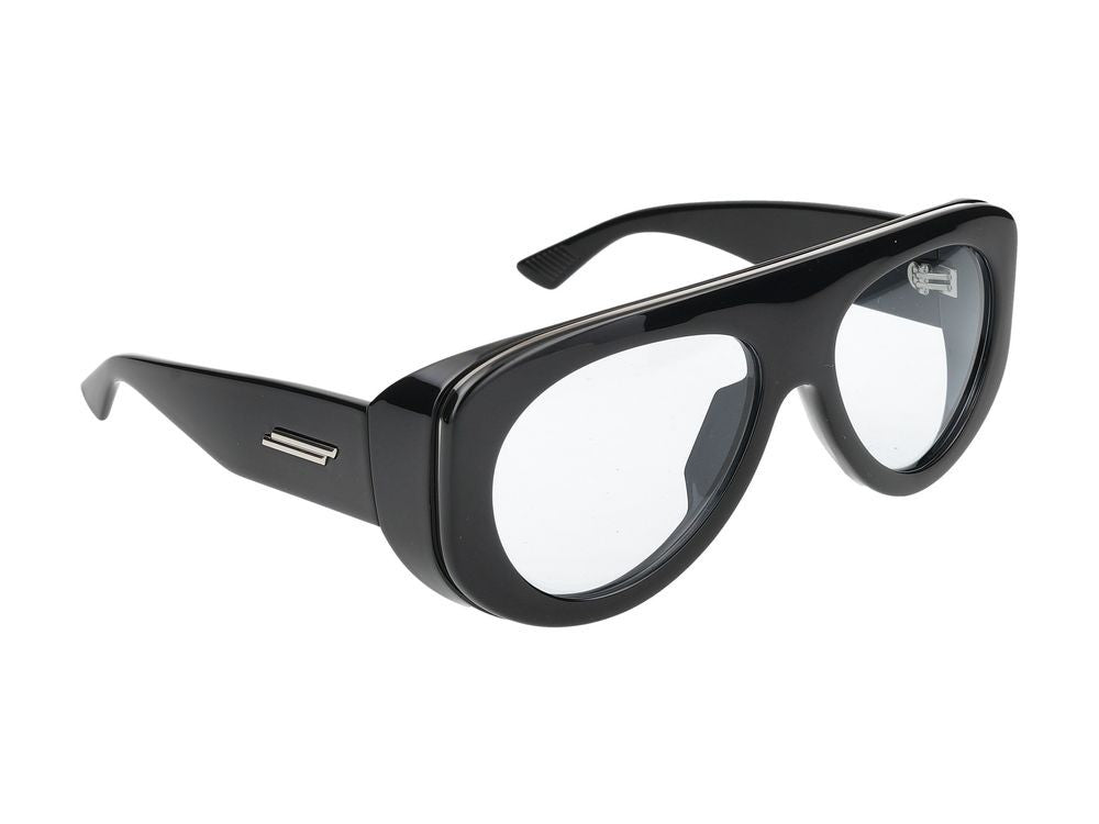Bottega Veneta Black Bv1362s Bold Oversized Sunglasses
