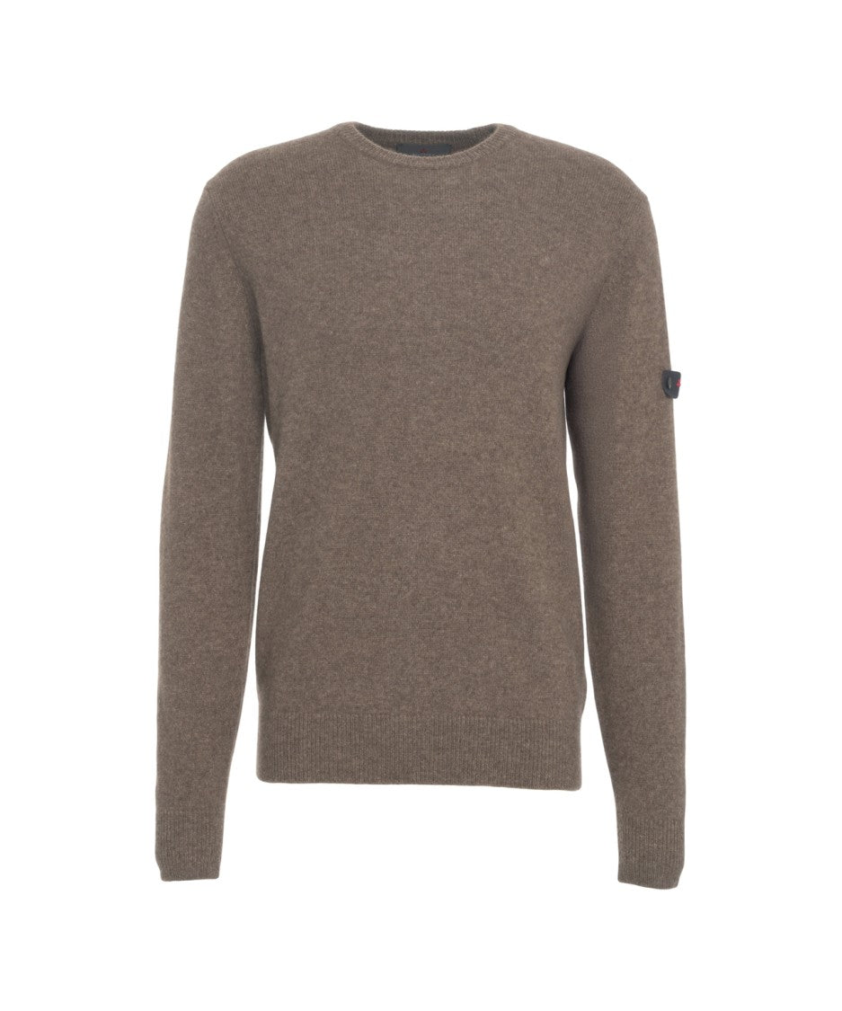Peuterey Classic Round Neck Wool Sweater