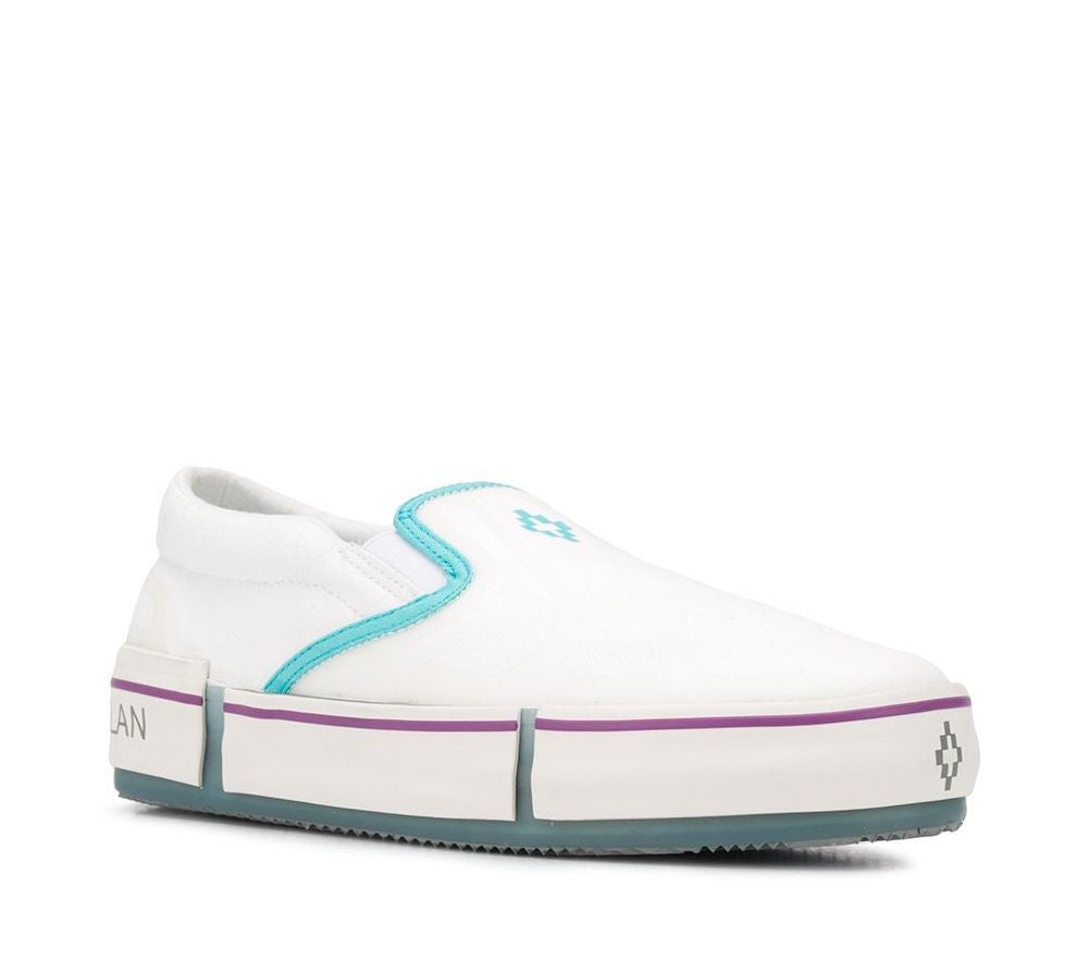 Marcelo Burlon Cross Vulcanized Slip-On Sneakers