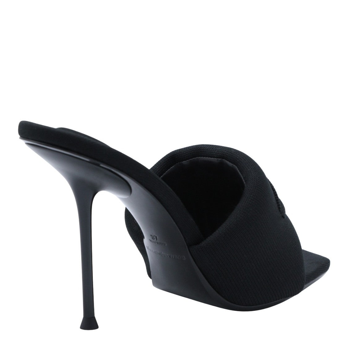 Alexander Wang Black Sandals With Open-Toe Design
