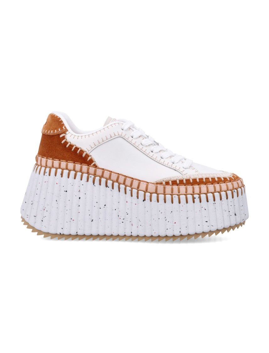 Chloé Nama Wedge Woman's Sneakers