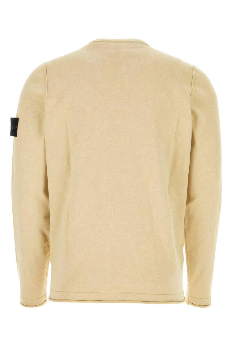 Stone Island Crew Neck Sweater With Subtle Texture