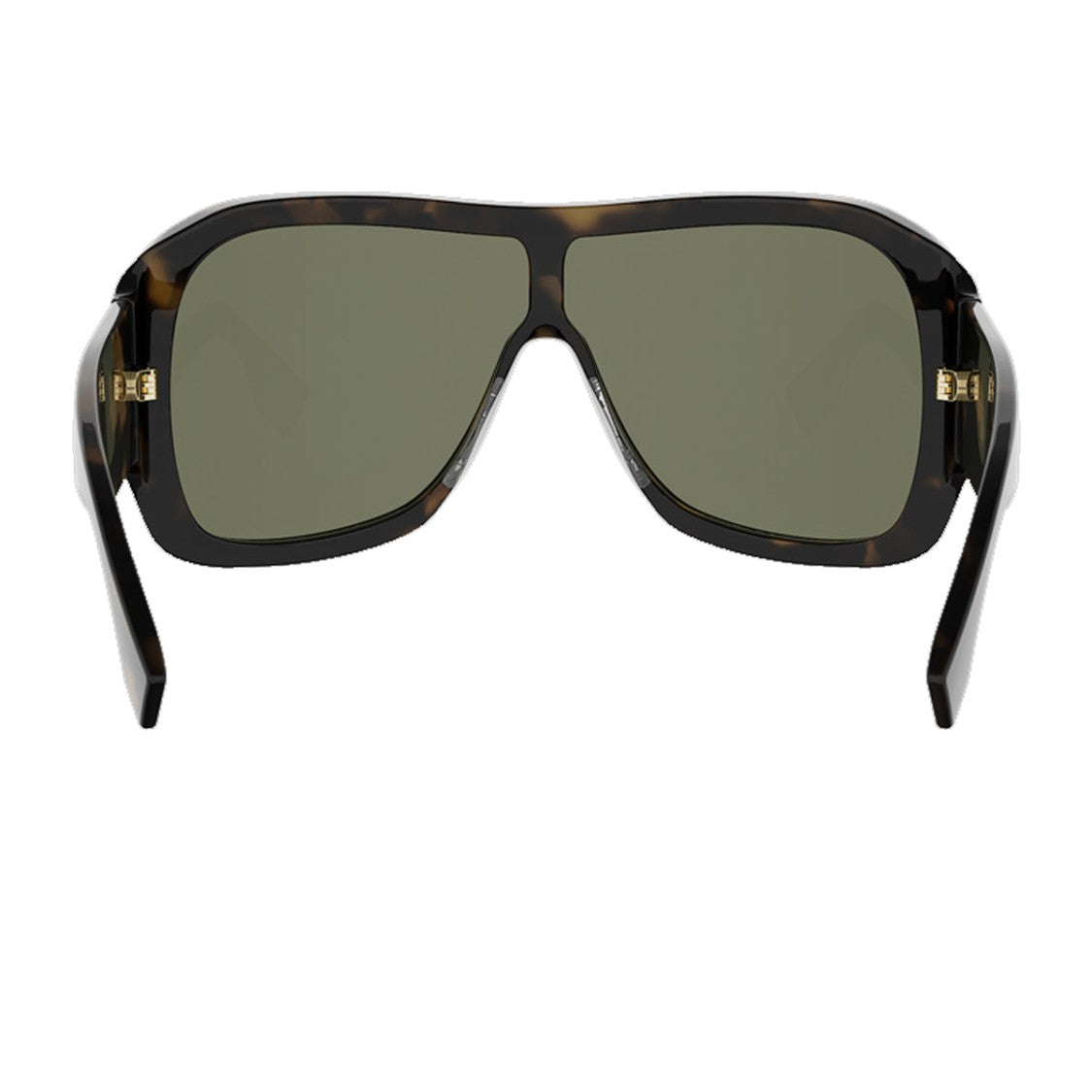 Fendi Havana Screen Oversized Acetate Sunglasses