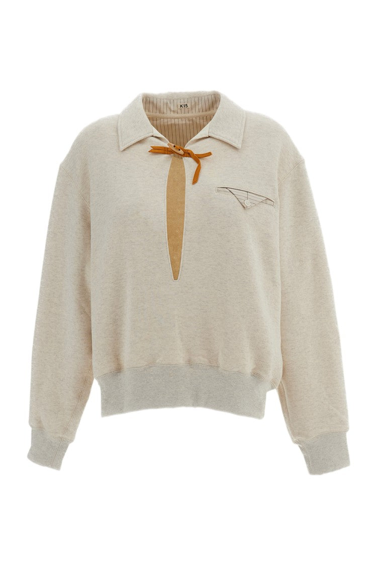 Khoki Oversized French Terry Cotton Sweatshirt