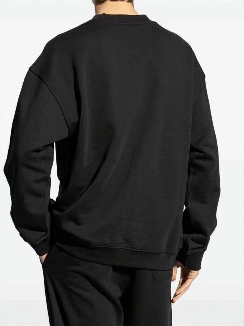 Diesel Relaxed Fit Black Sweatshirt
