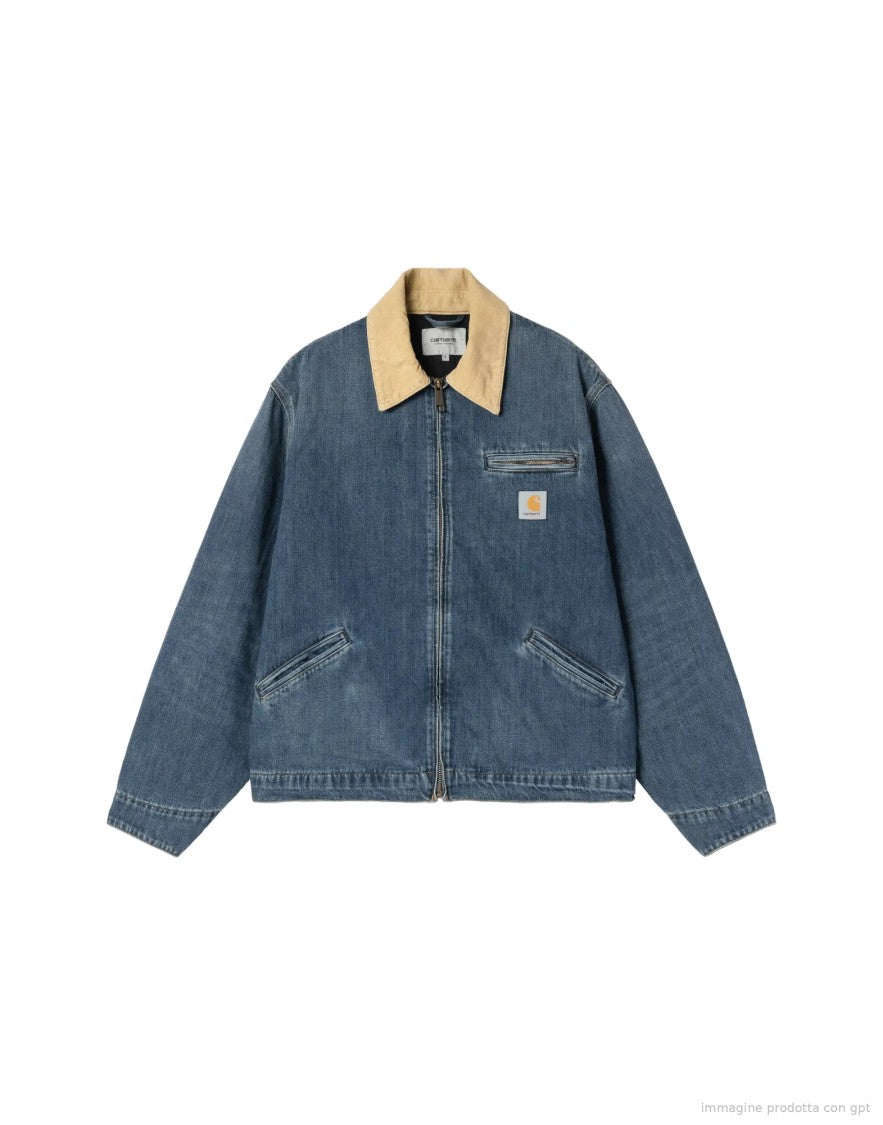 Carhartt Wip Black Clapton Structured Work Jacket