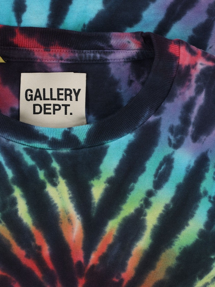 Gallery Dept. Multicolor Tie-Dye T-Shirt With Logo Prints