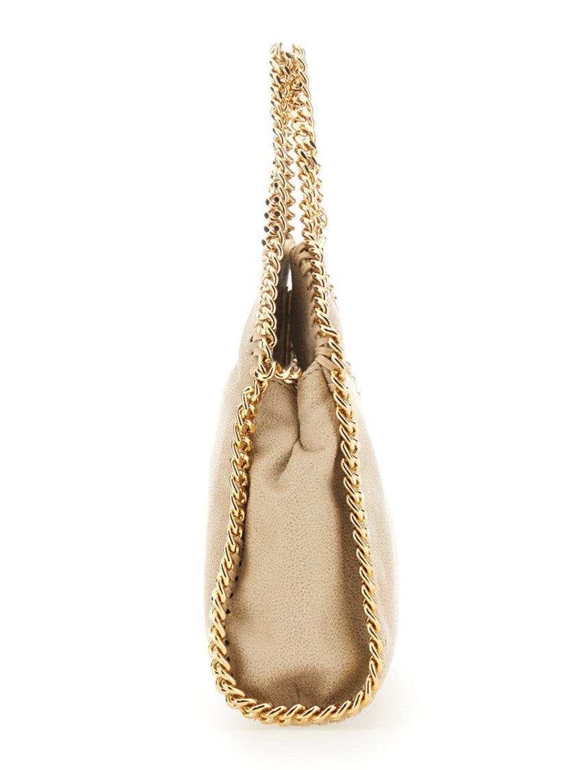 Stella Mccartney Falabella Micro Gold Chain Tote Bag