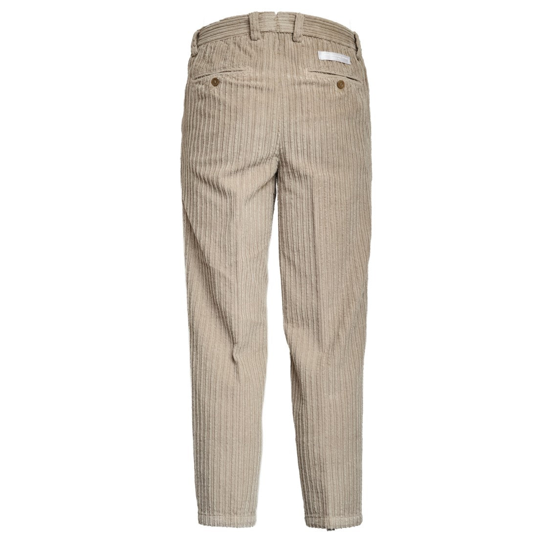 Briglia 1949 Brown Corduroy Pants With Oblique Pockets