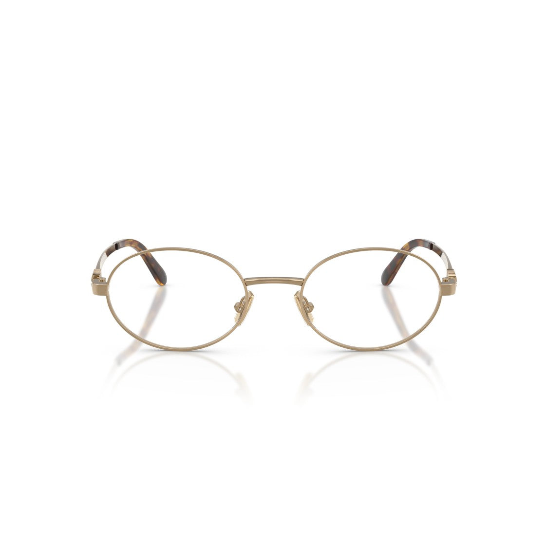 Miu Miu 0Mu 50Zv Delicate Oval Metal Frame Eyeglasses