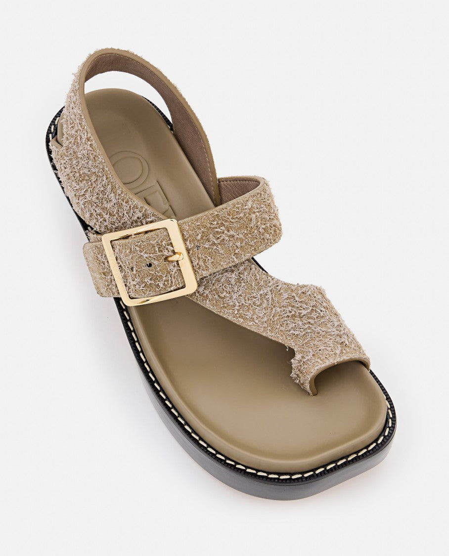 Loewe Ease Heel Sandal 90