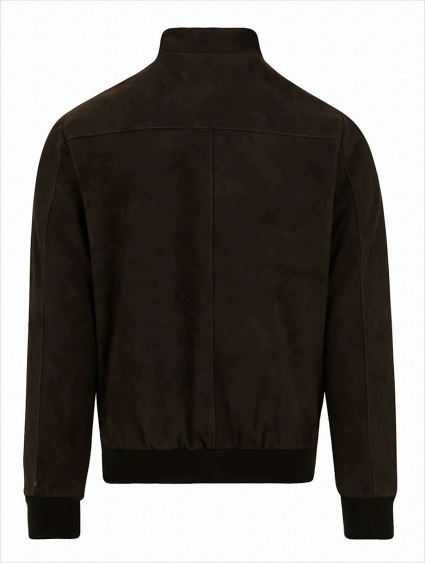 The Jack Leathers Dark Brown Suede Jacket