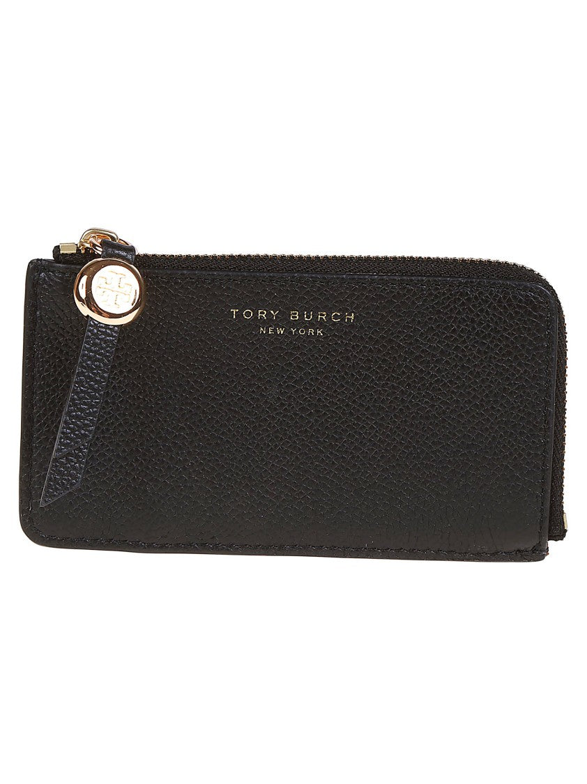 Tory Burch Romy Textured Leather Card Case