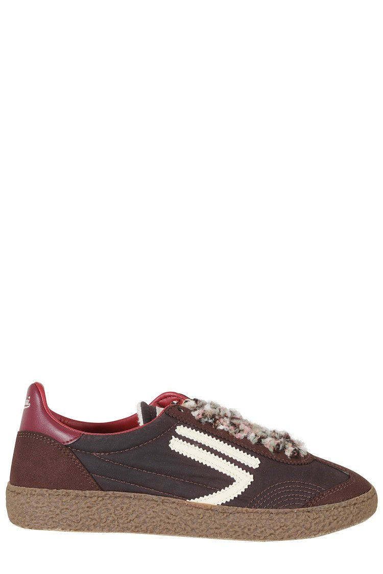 Puraai 6.01 Xs Suede-Velvet Low-Profile Sneakers