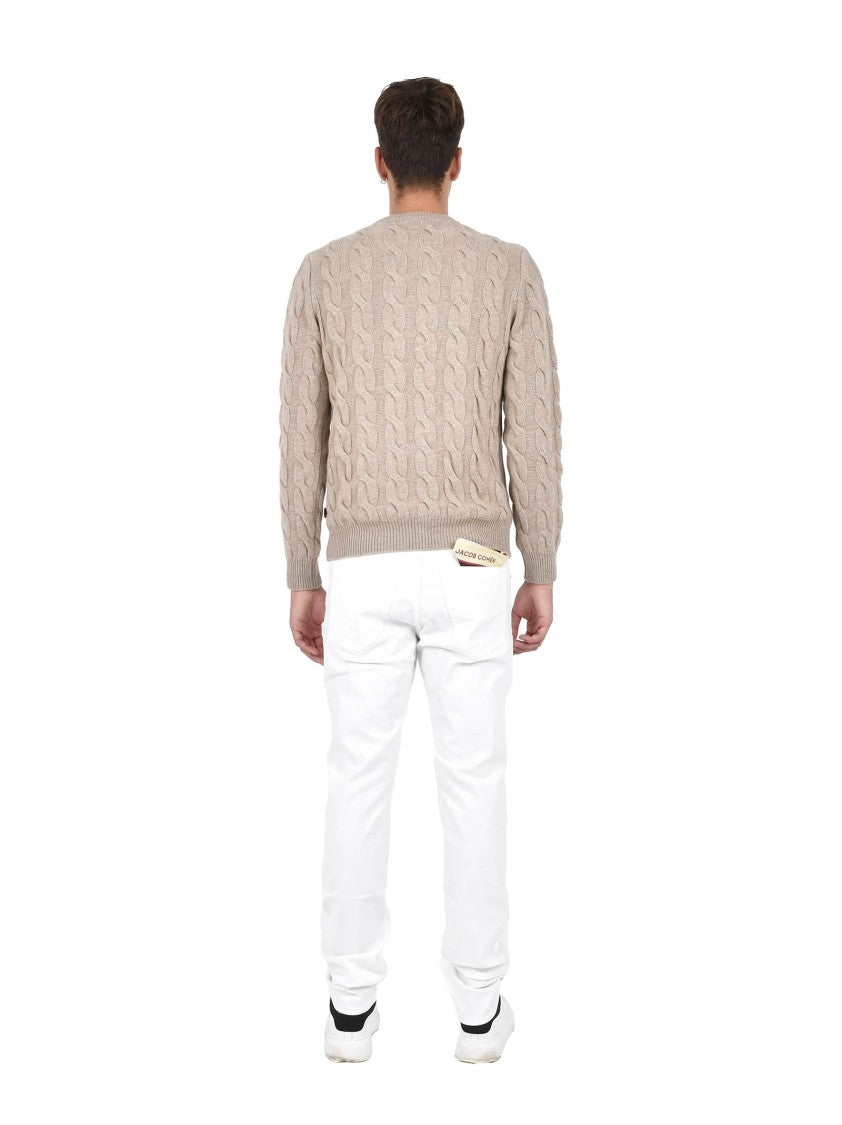Jacob Cohen Cashmere Cable-Knit Sweater