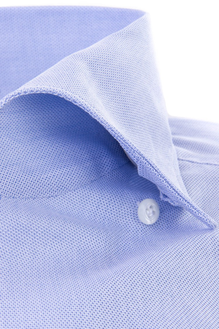 Finamore Ustica Collar Cotton Tailored Shirt