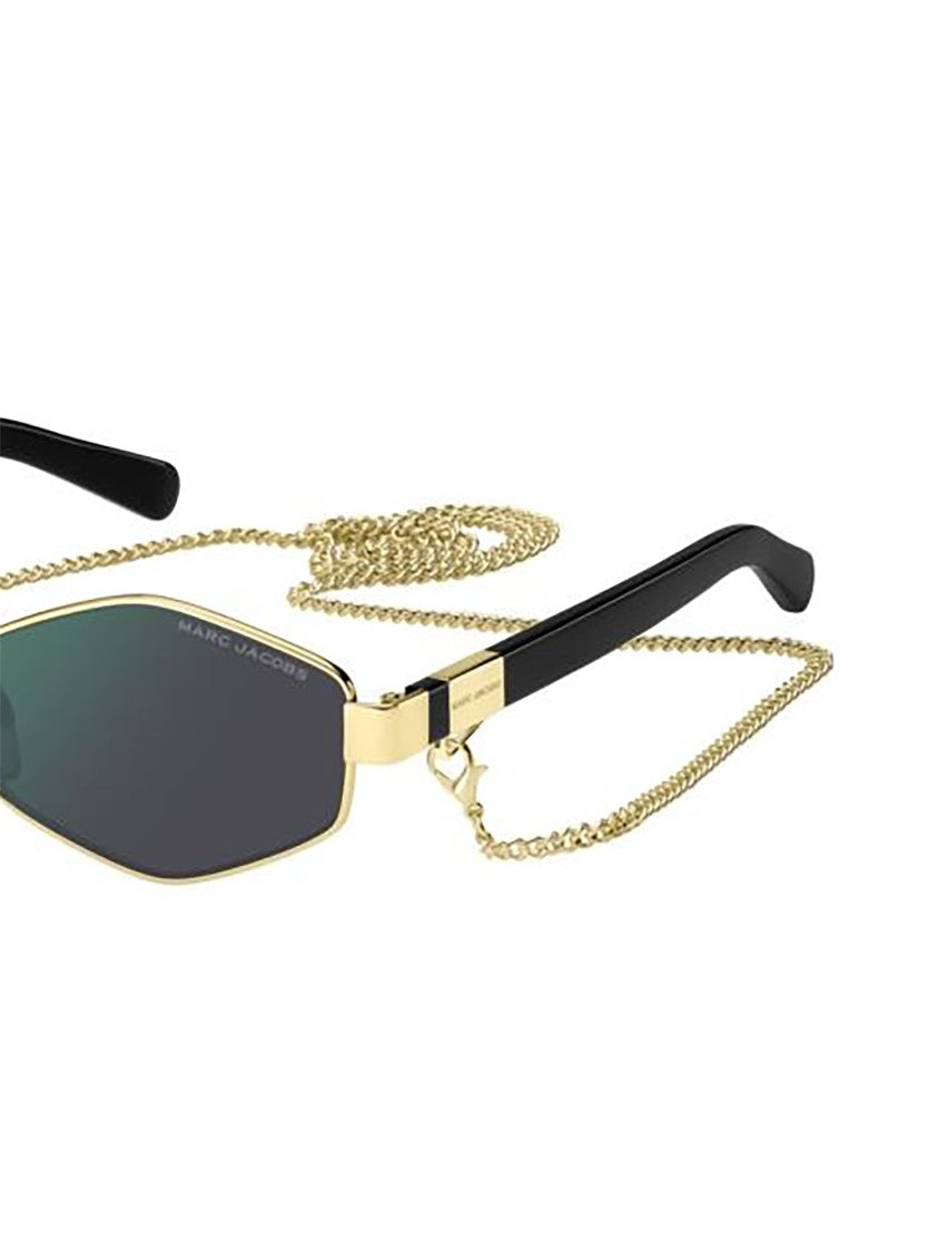 Marc Jacobs Marc 496/S Hexagonal Metallic Sunglasses