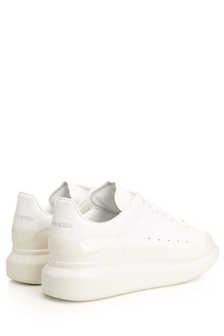 Alexander Mcqueen Low-Top Sneaker With Smooth Leather Upper And Elevated Sole