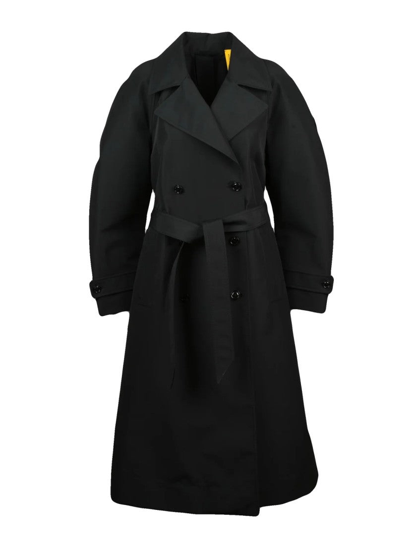 Moncler X E.Enninful Black Polyester Zake Trench Coat
