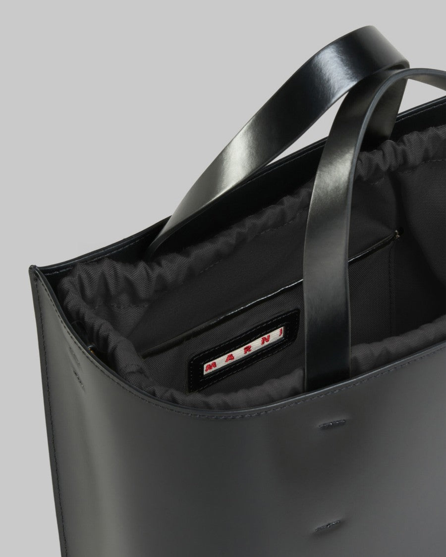 Marni Small Museo Leather Handbag – Black