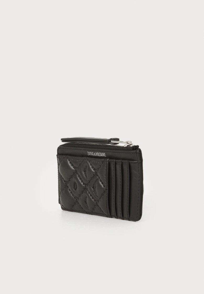 Zadig & Voltaire Quilted Monogram Card Holder
