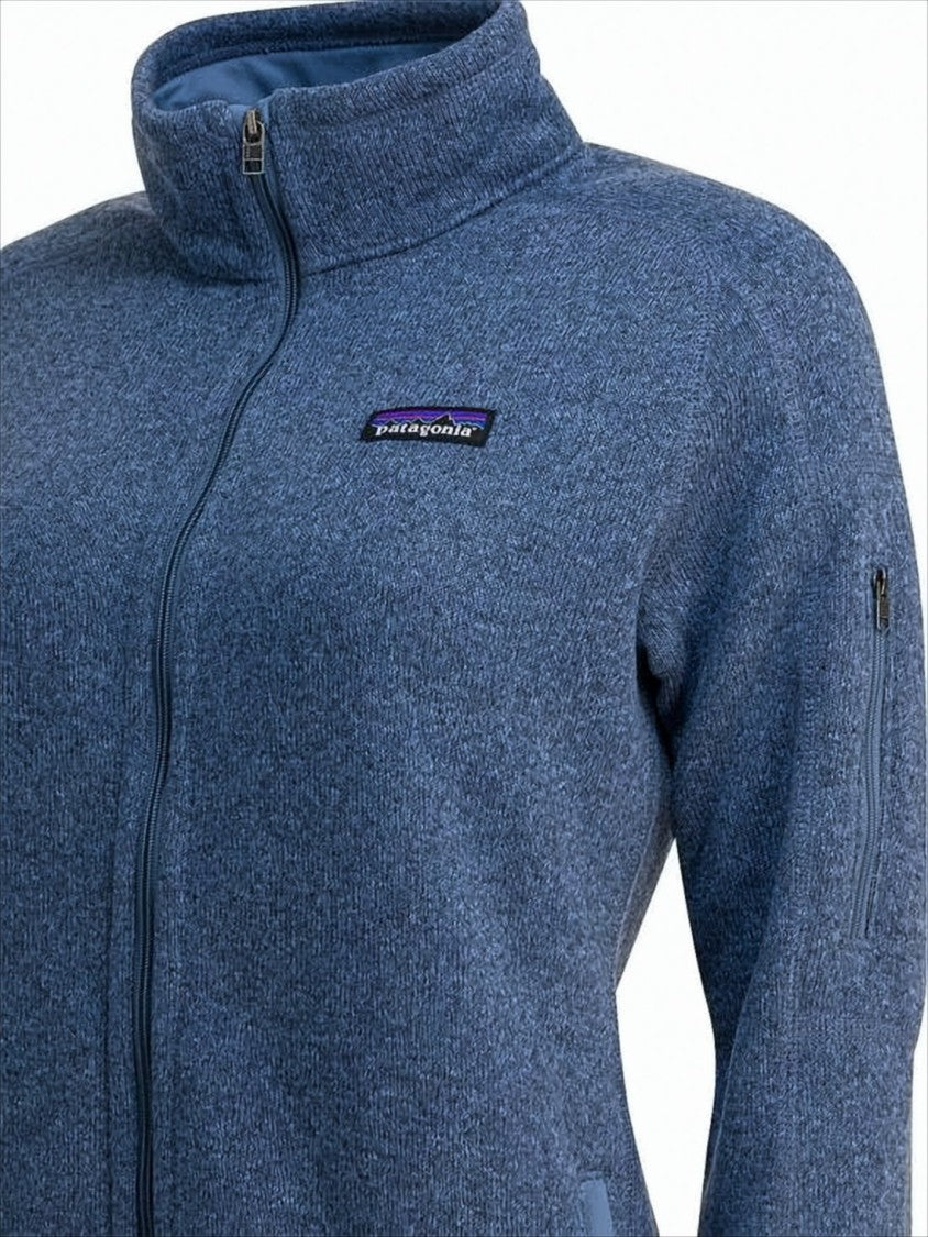 Patagonia Textured Knit Blue Jacket