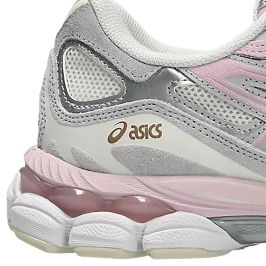 Asics Leather And Mesh Sneakers