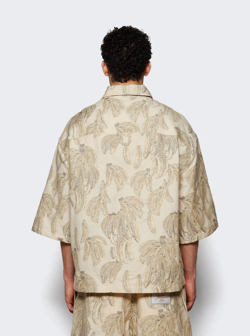 Jacquemus Aloe Shirt Banana Ecru