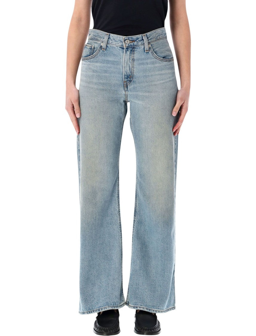 Levi's Loose Bootcut Jeans With Mid-Rise Waist And Classic Five-Pocket Design