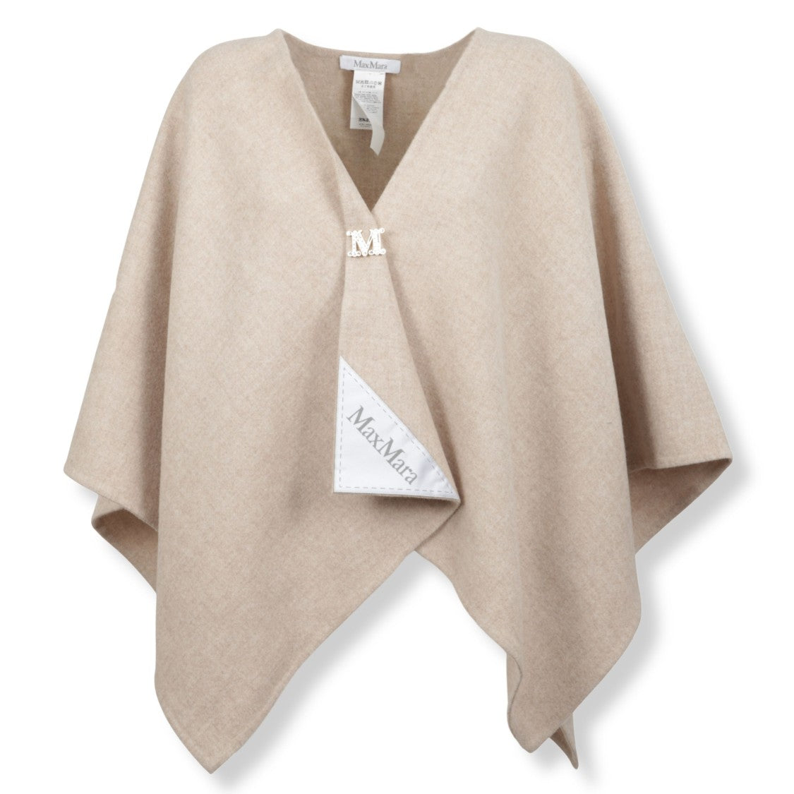 Max Mara Refined Neutral Stola-Foulard