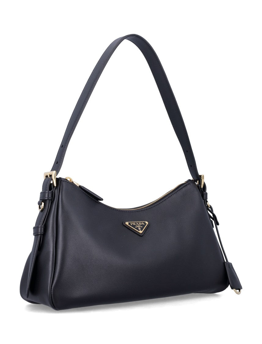 Prada Smooth Calf Leather Hobo Bag