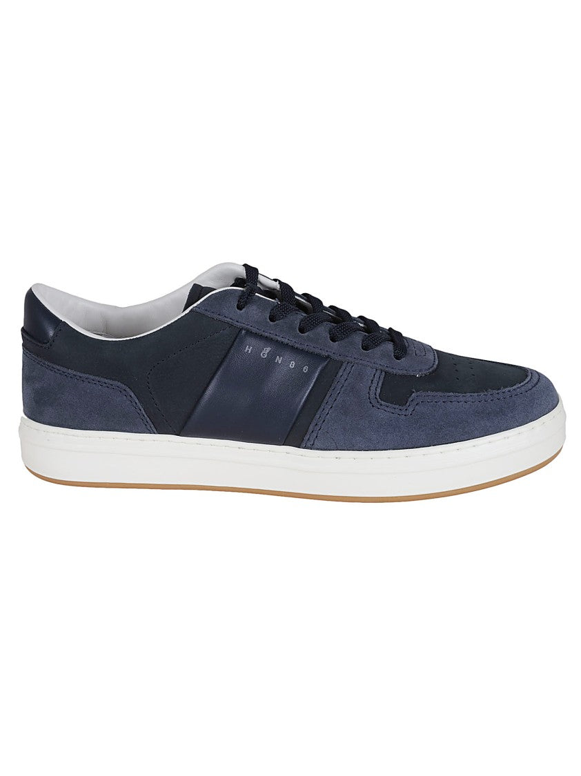 Hogan H668 Contemporary Leather Sneakers